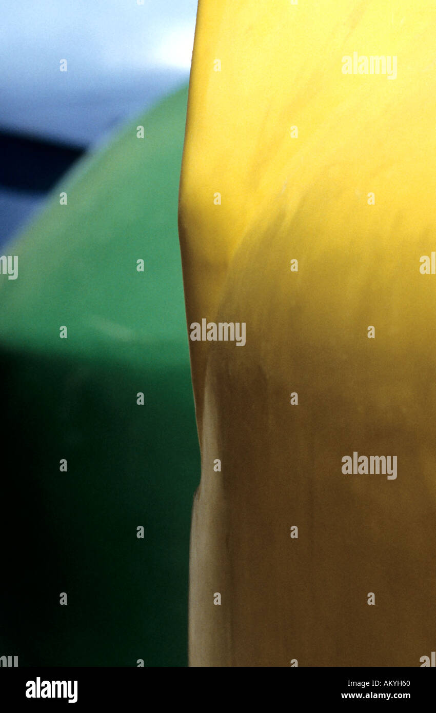 Bacs de recyclage, Espagne Banque D'Images