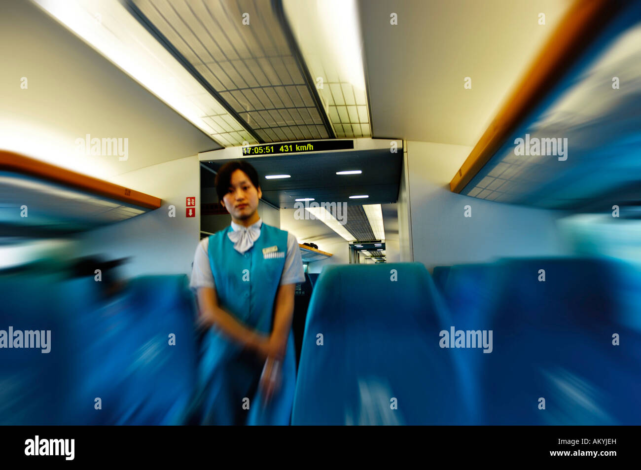 Shanghai Maglev Train, Chine, Asie Banque D'Images