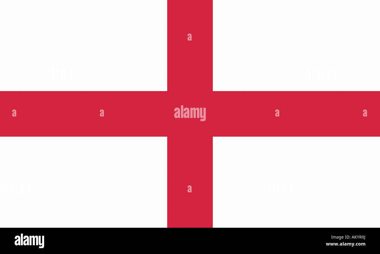Le drapeau de l'Angleterre - graphique Banque D'Images
