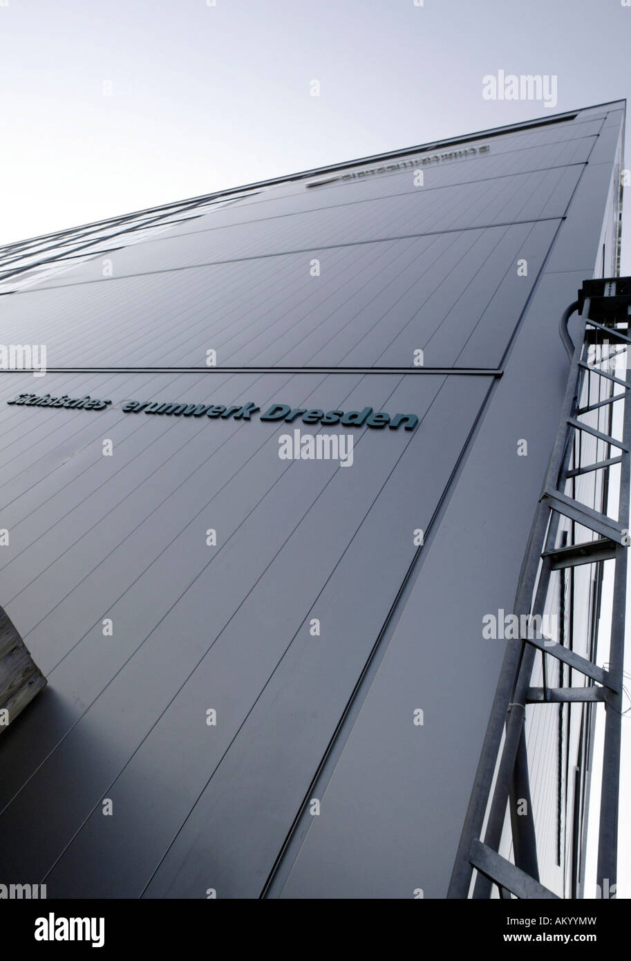 Nouvelle construction d'usine de GlaxoSmithKline à Dresde, Saxe, Allemagne Banque D'Images