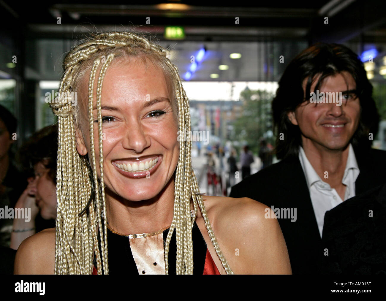 Guido Ciburski Bauersachs und Petra, fondateur de l'entreprise du TC Unterhaltungselektronik GMBH Banque D'Images