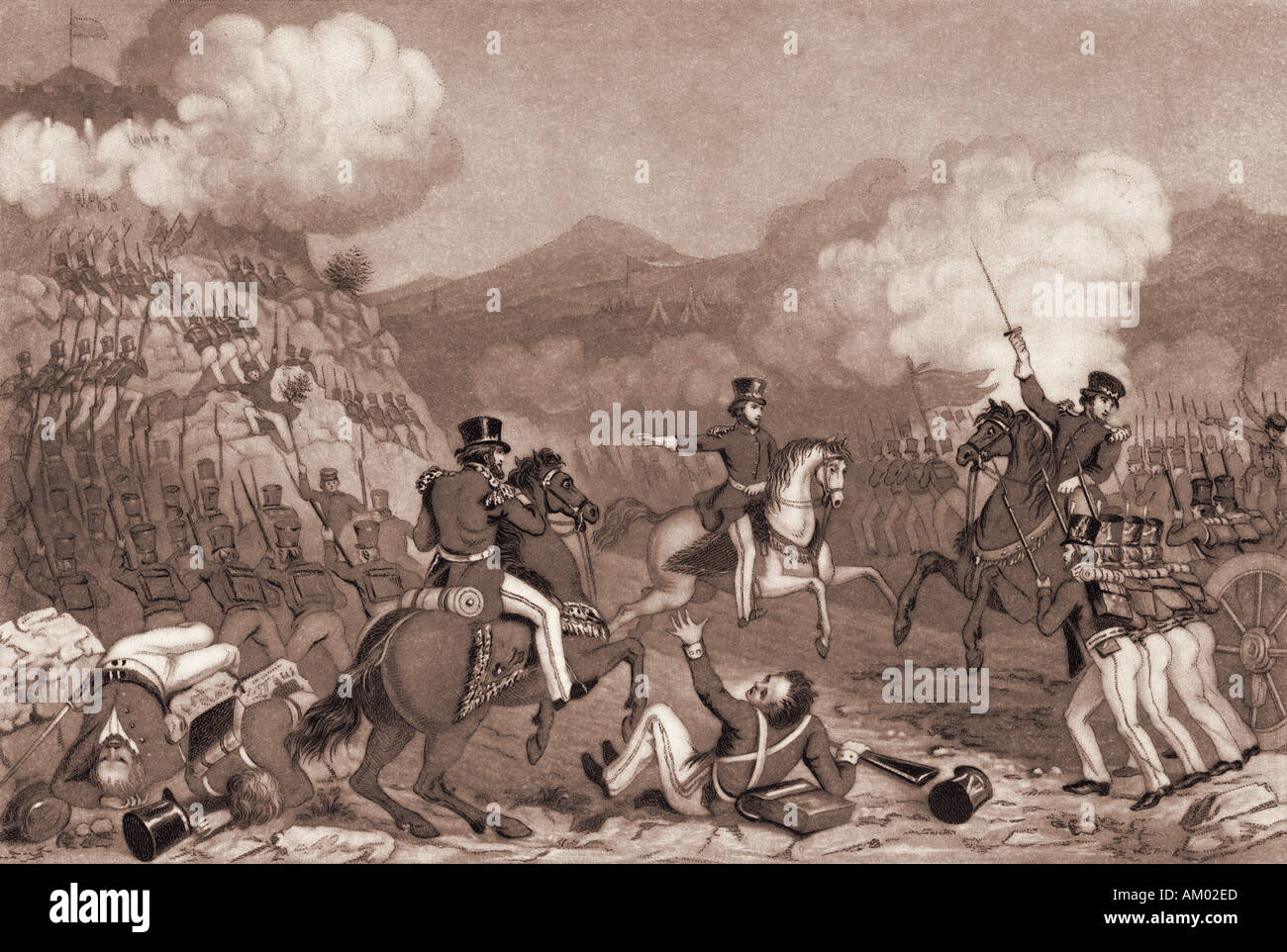 Bataille de monterrey Banque de photographies et d’images à haute