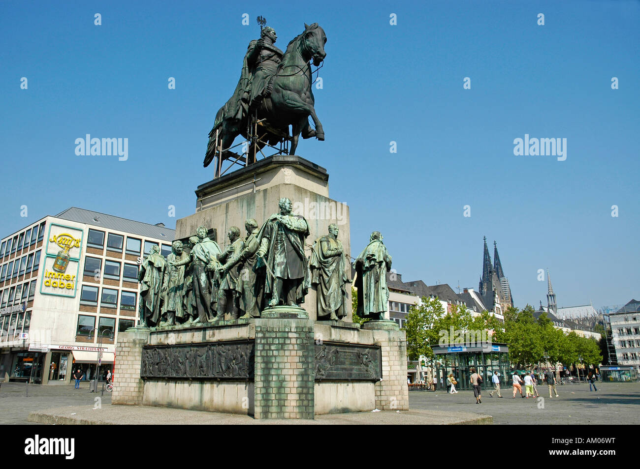 Monuments de friedrich wilhelm iii de prusse Banque de photographies et