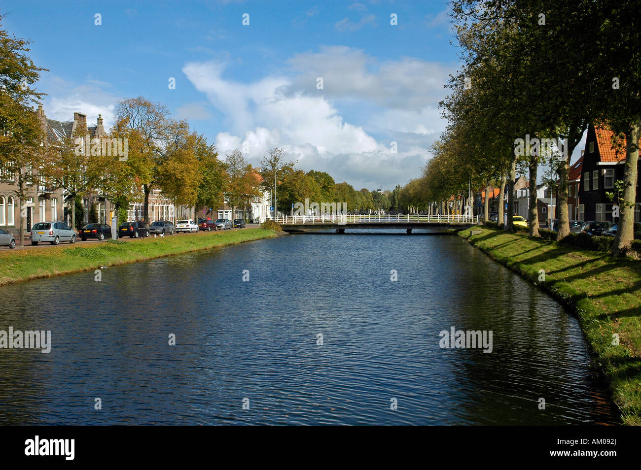 Canal, Middelburg Zeeland Pays-Bas Les Pays-Bas Banque D'Images