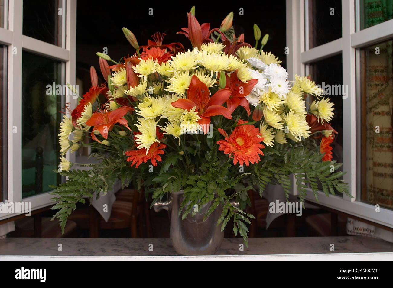 Bouquet Des Fleurs Dautomne Photo Stock Image Du Couleur