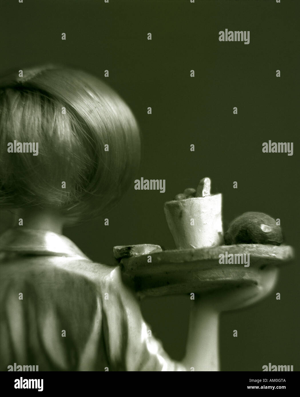 Serveuse du prince Close-Up Banque D'Images