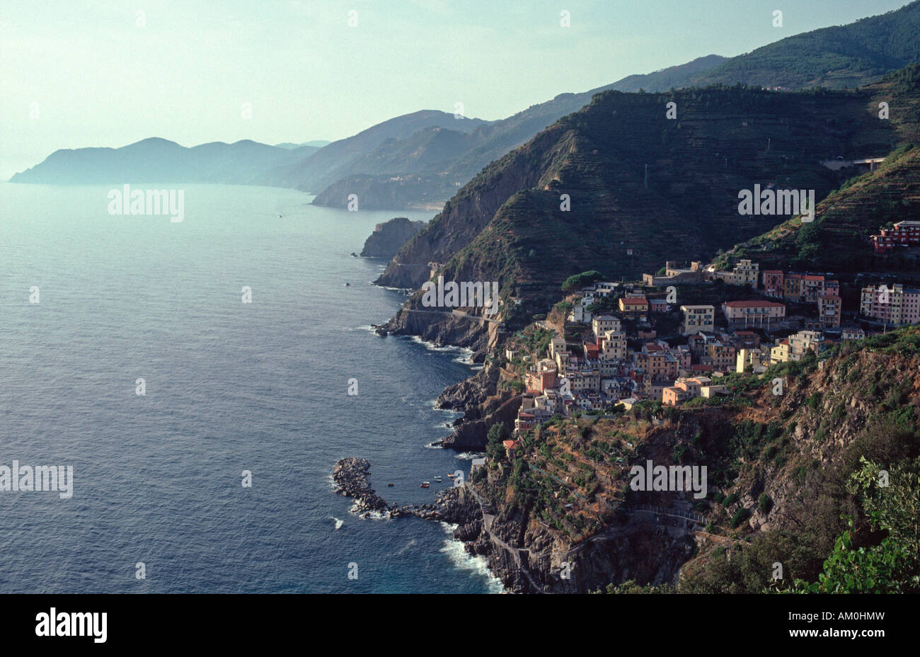 Littoral, Cinque Terre, ligurie, italie Banque D'Images