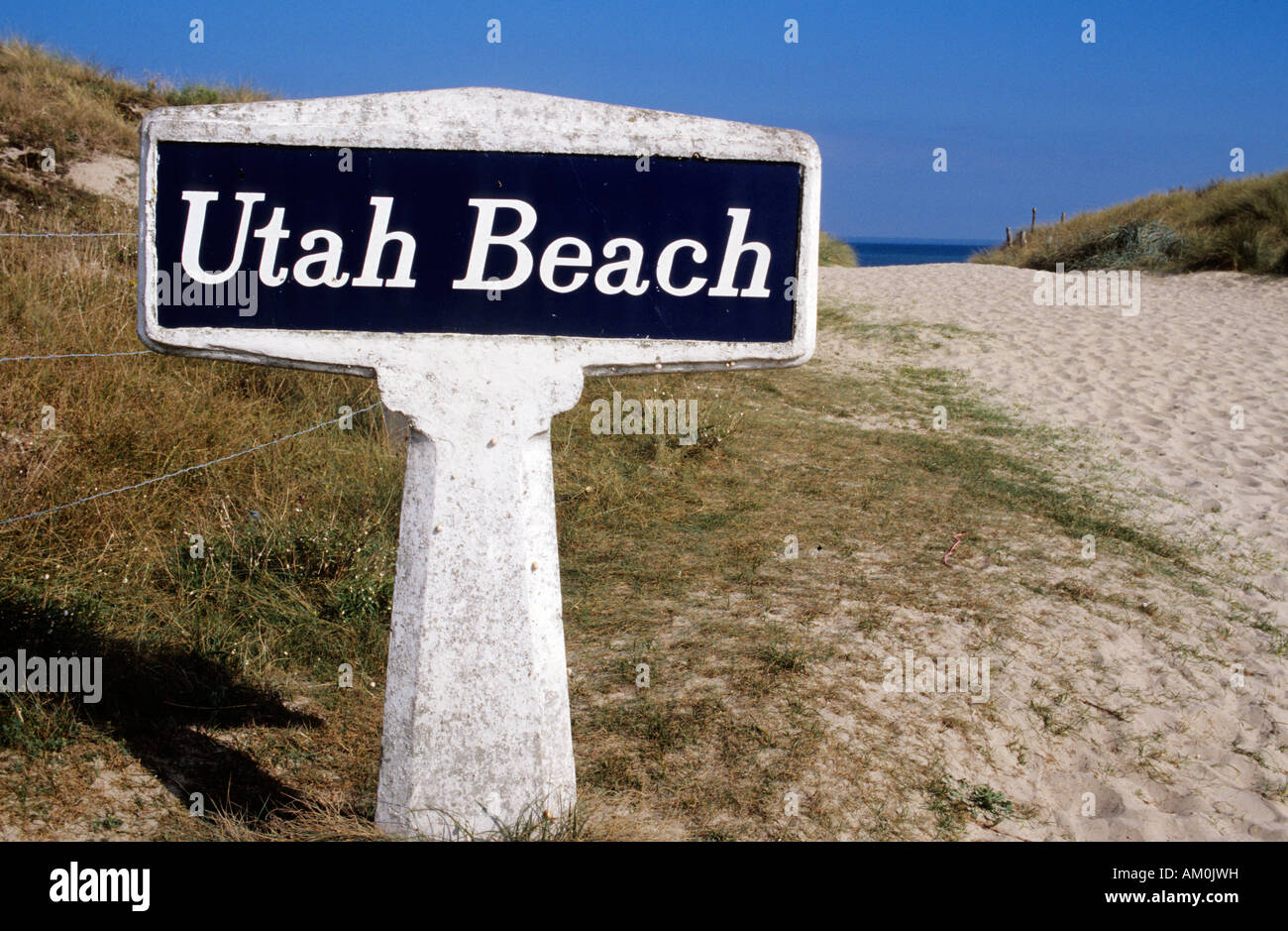 France, Manche, Cotentin, Utah Beach Banque D'Images