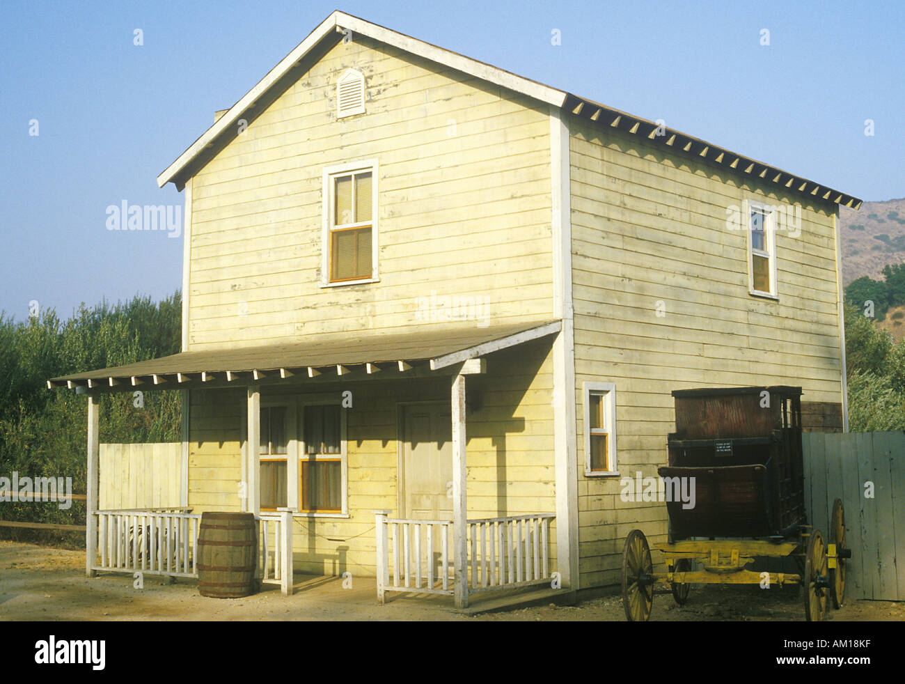Paramount Ranch exterior Los Angeles CA Banque D'Images