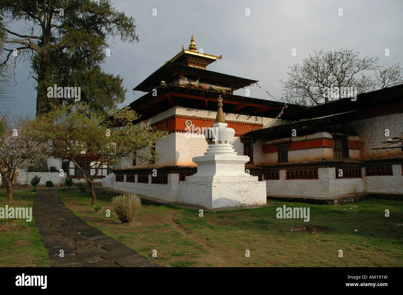 Kyichu-Lakhang temple, Paro, Bhoutan Banque D'Images