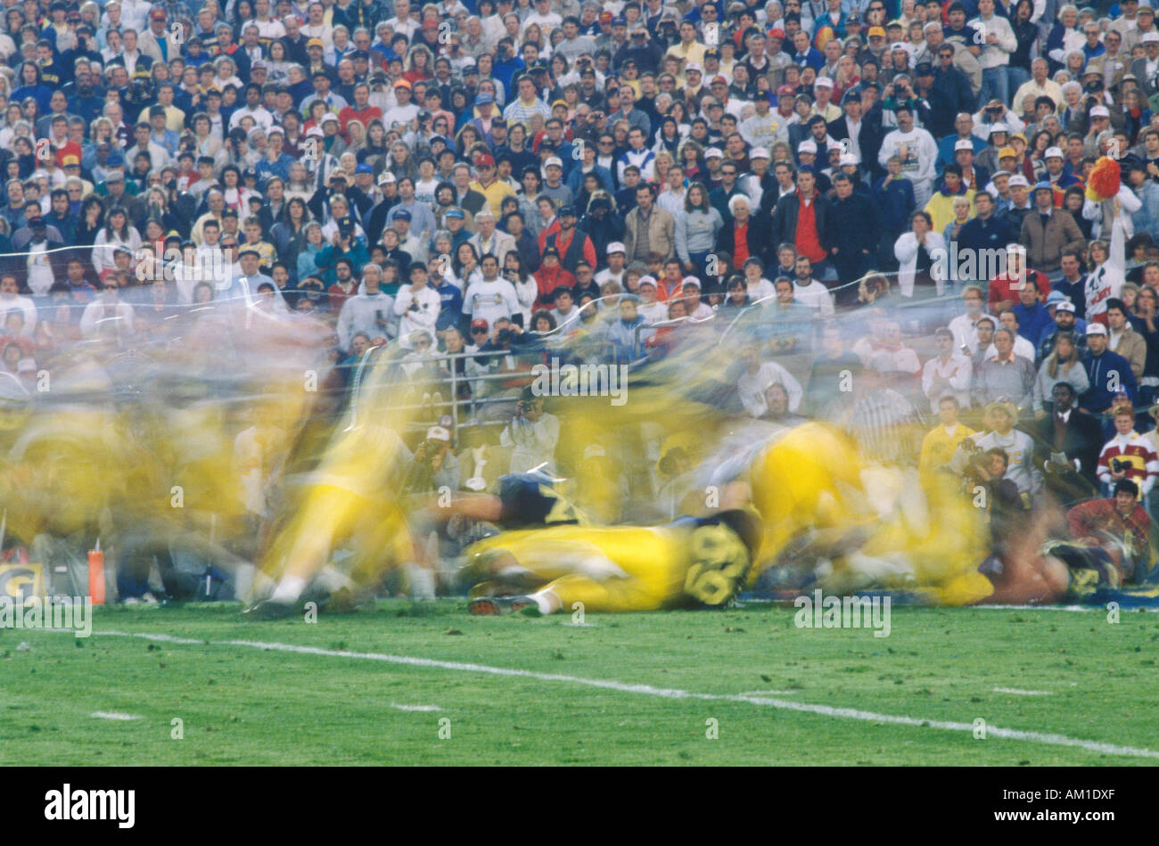 Match de la Ligue nationale de football Banque D'Images