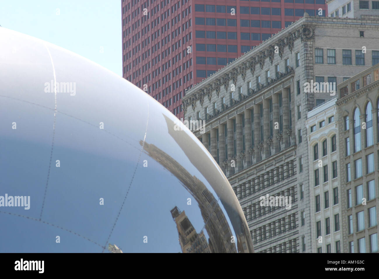 Les bâtiments et l'architecture de Chicago Banque D'Images