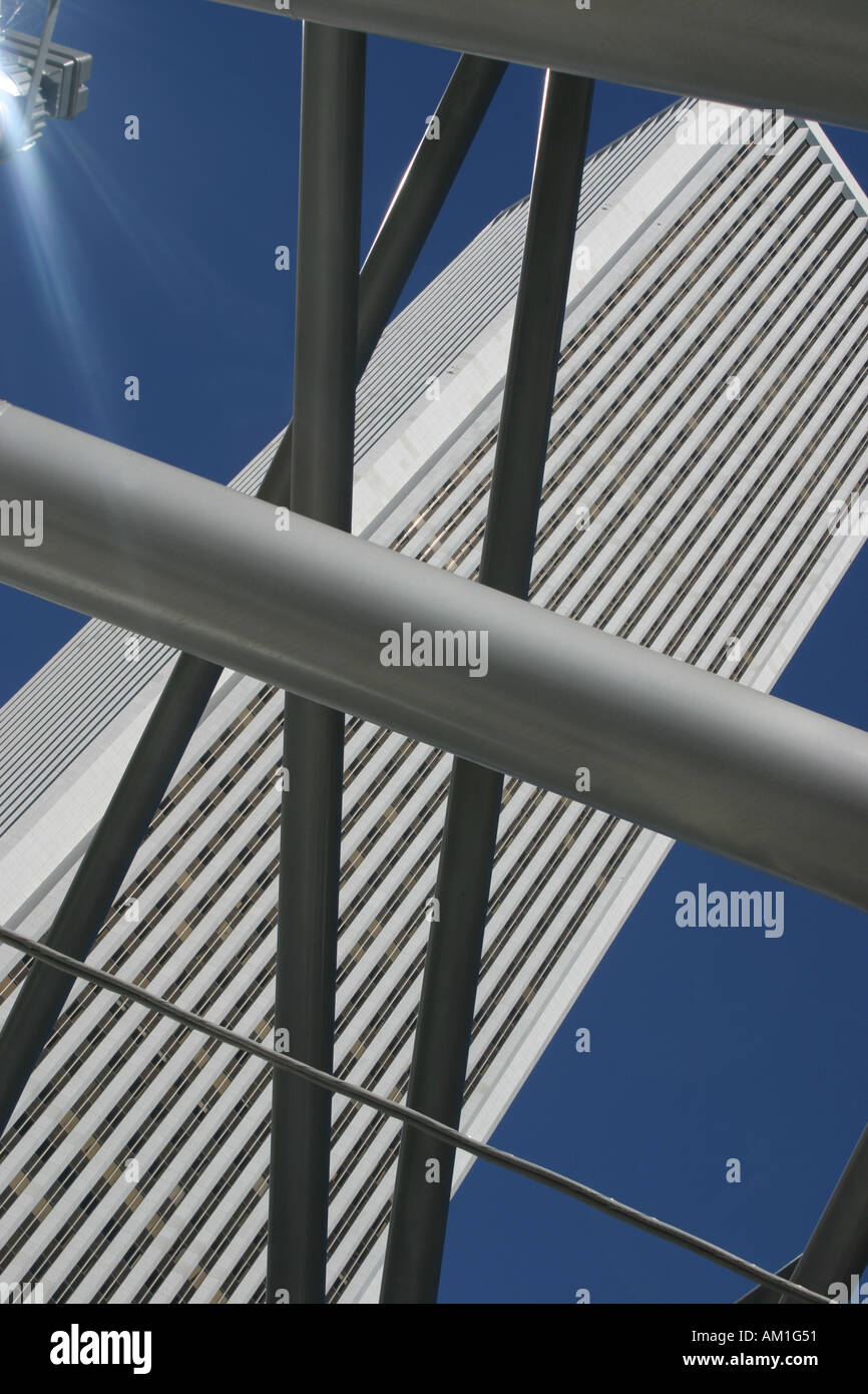 Les bâtiments et l'architecture de Chicago Banque D'Images