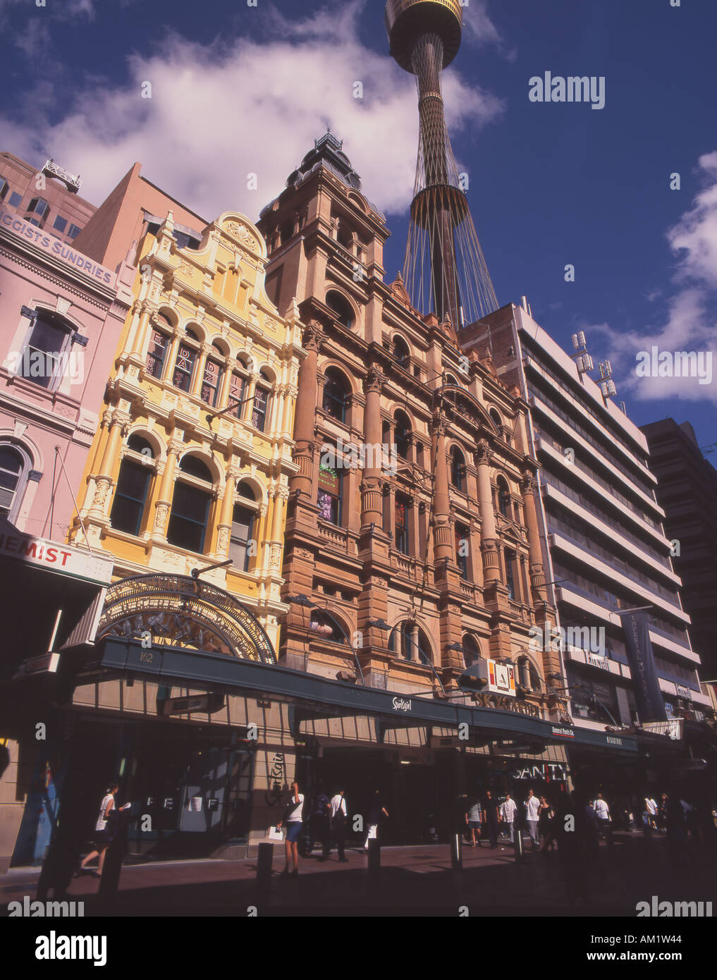 Australie Sydney Pitt Street Mall Banque D'Images