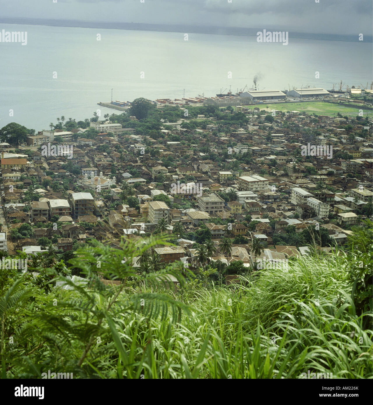 Géographie / voyages, Sierra Leone, Freetown, vues sur la ville, Afrique de l'Ouest, voir, , Banque D'Images