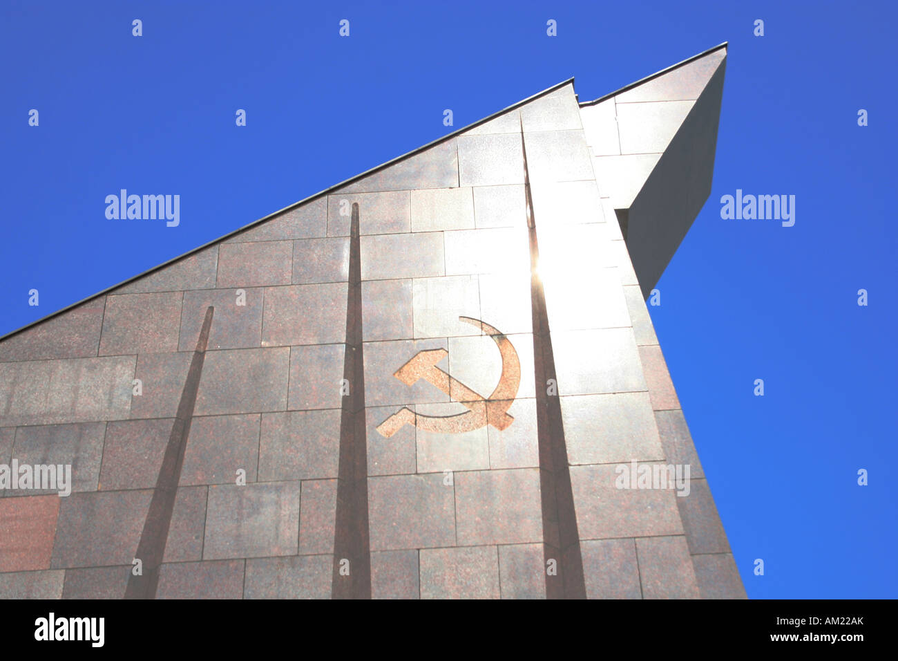 Monument commémoratif de guerre soviétique, Treptow, Berlin, Allemagne Banque D'Images