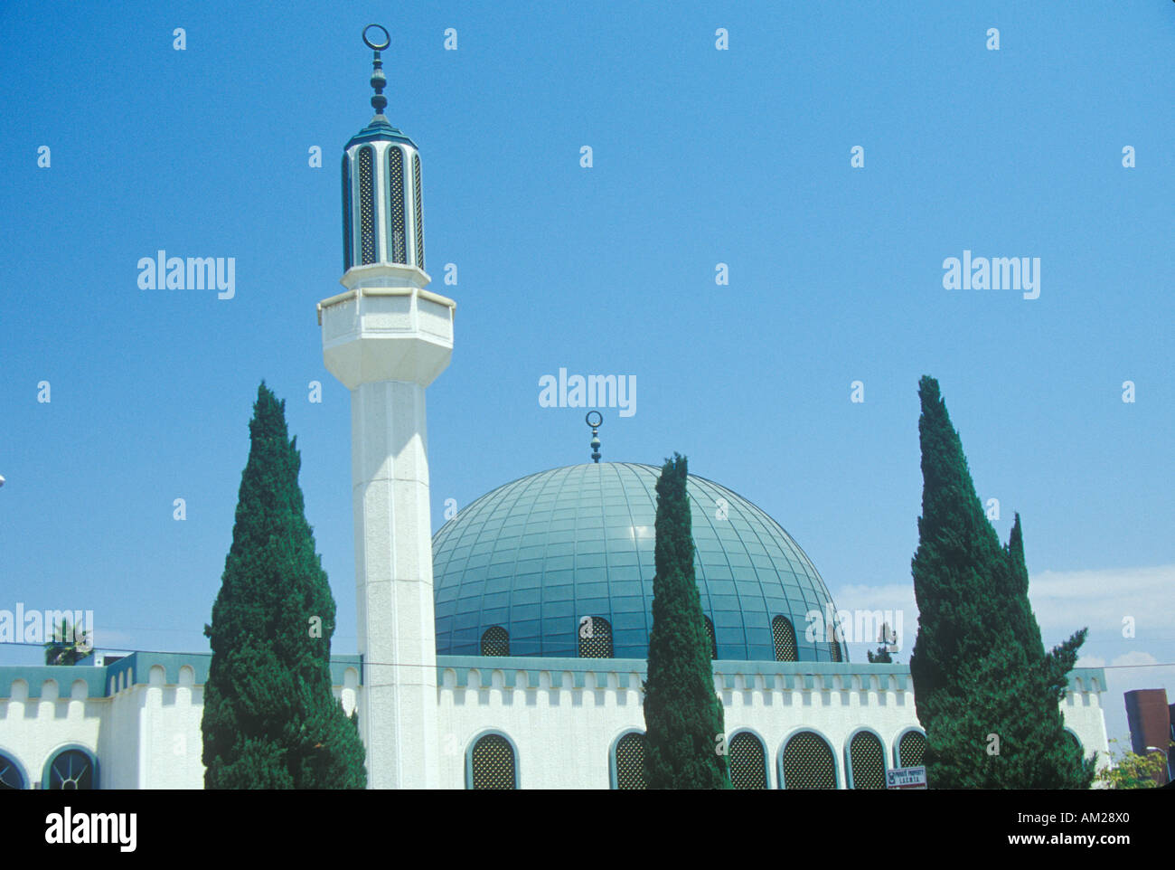 Mosquée Omar Ibn Al Khattab mosquée de Los Angeles Californie Banque D'Images