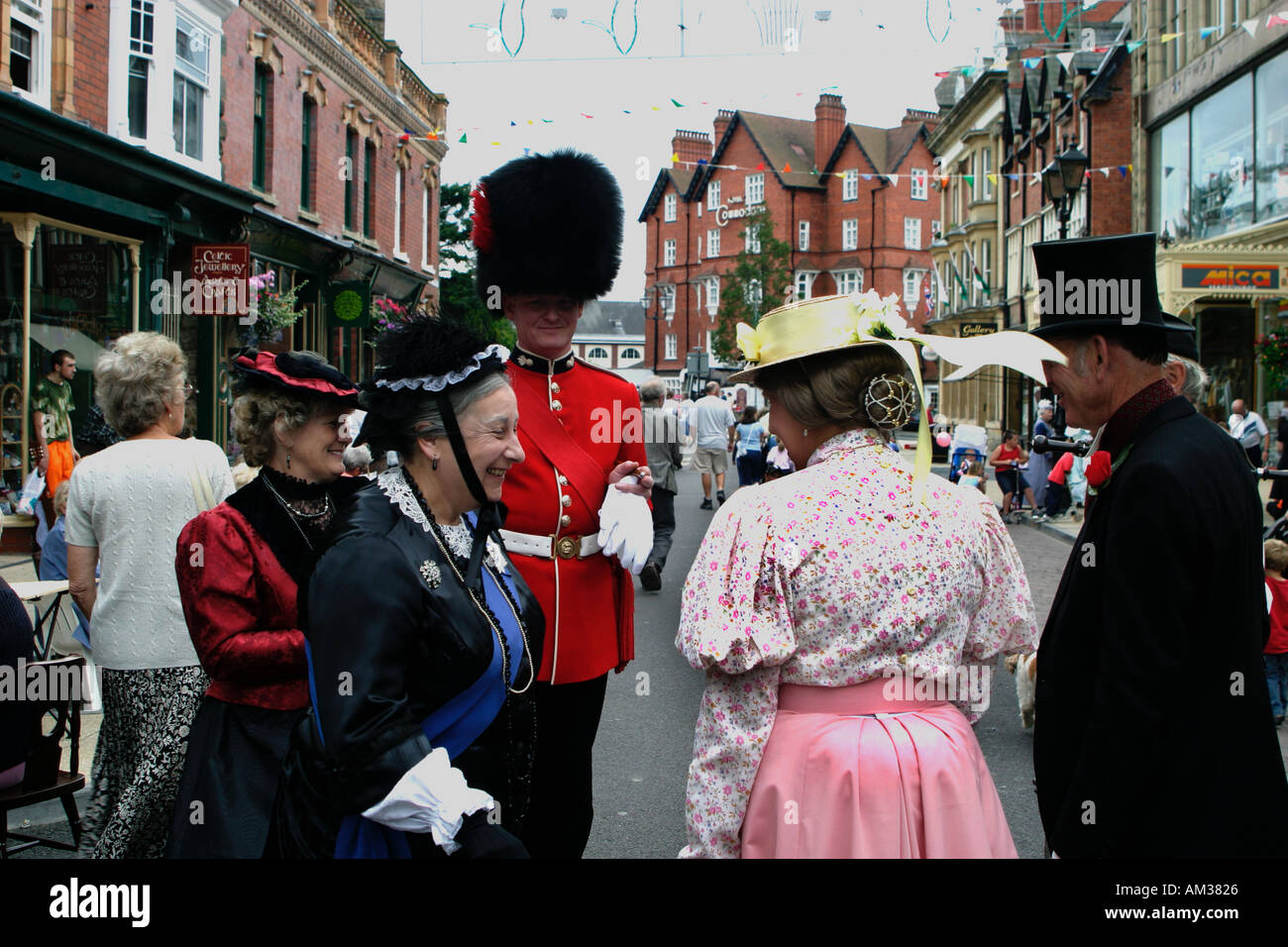 Festival victorienne Llandrindod Wells Wales UK Banque D'Images