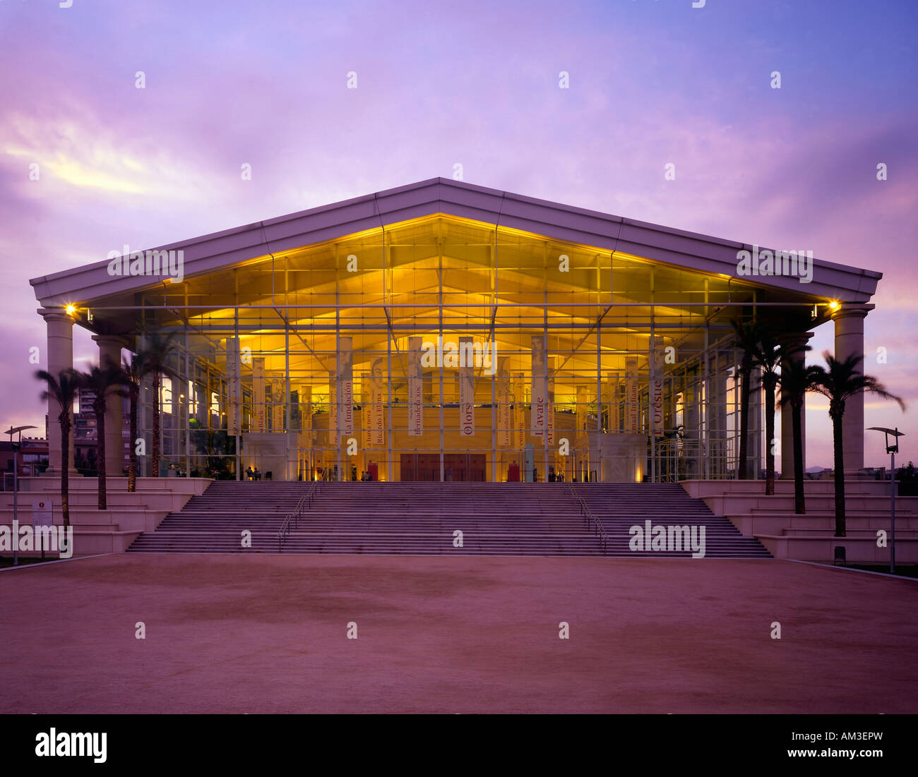 Théâtre National de Barcelone, Catalogne, Espagne Banque D'Images