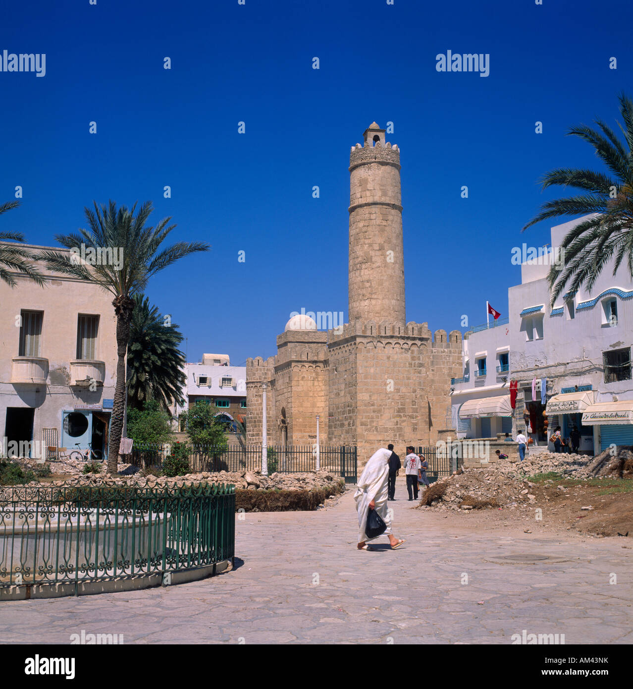 Ribat de Sousse Tunisie Banque D'Images