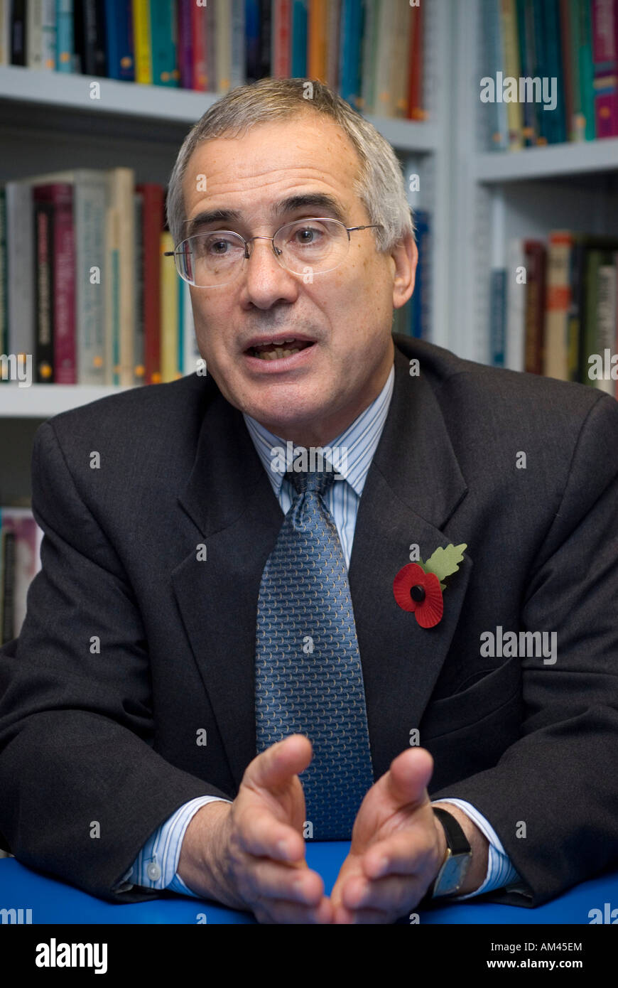 Nicholas Stern, chef du Service économique du gouvernement et de conseiller le gouvernement sur l'économie du changement climatique Banque D'Images