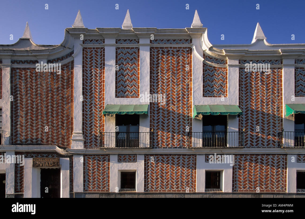 Casa de la Cultura à Puebla Mexique Banque D'Images