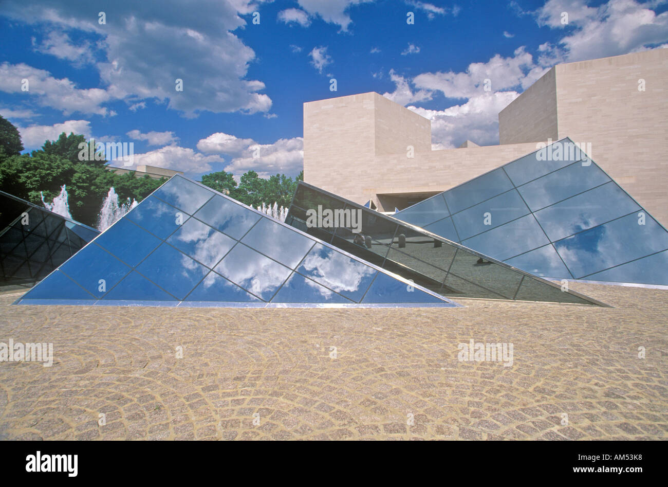 La National Gallery de Washington DC Banque D'Images