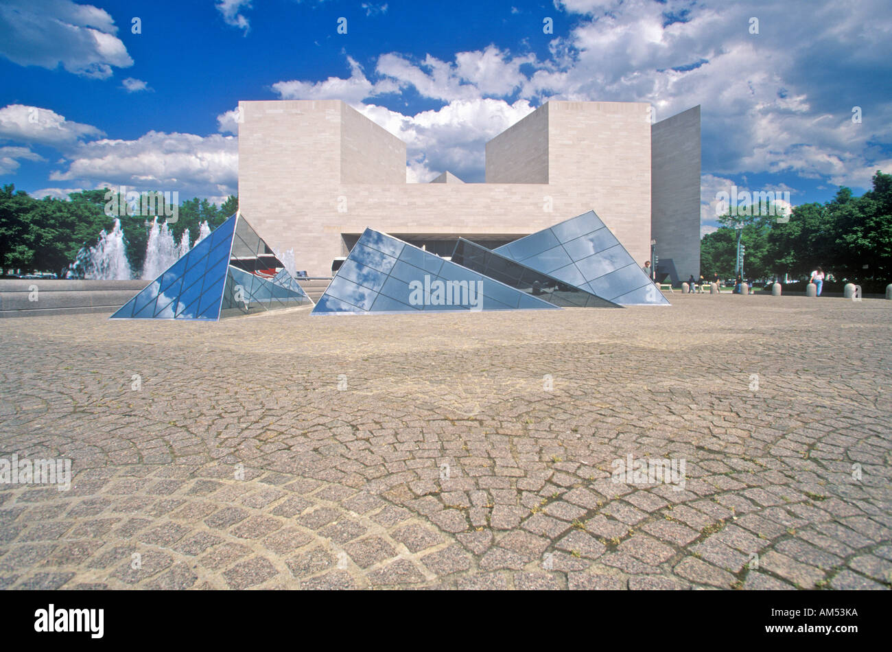 La National Gallery de Washington DC Banque D'Images