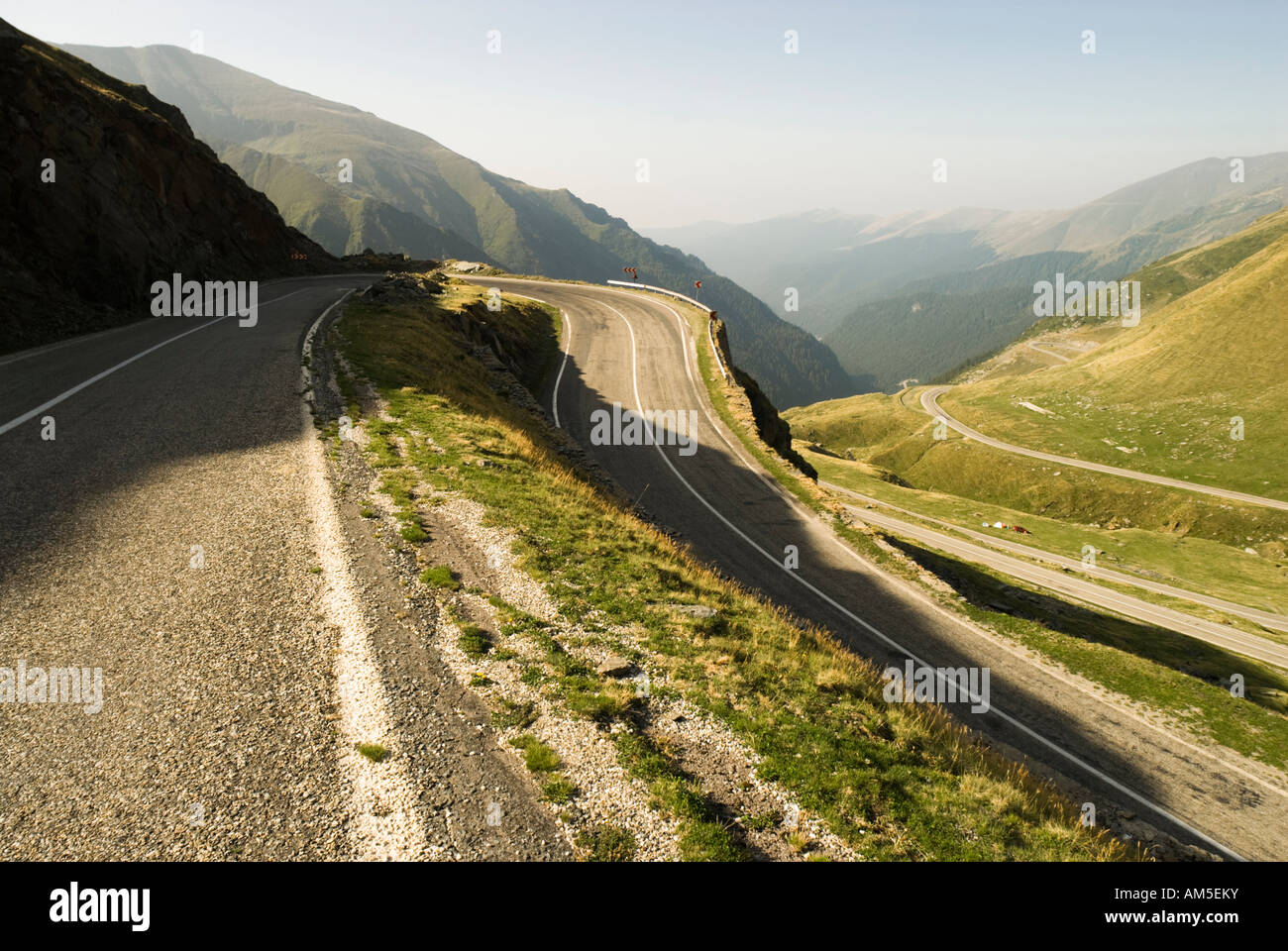 Fagaras Trans Road, Roumanie Banque D'Images