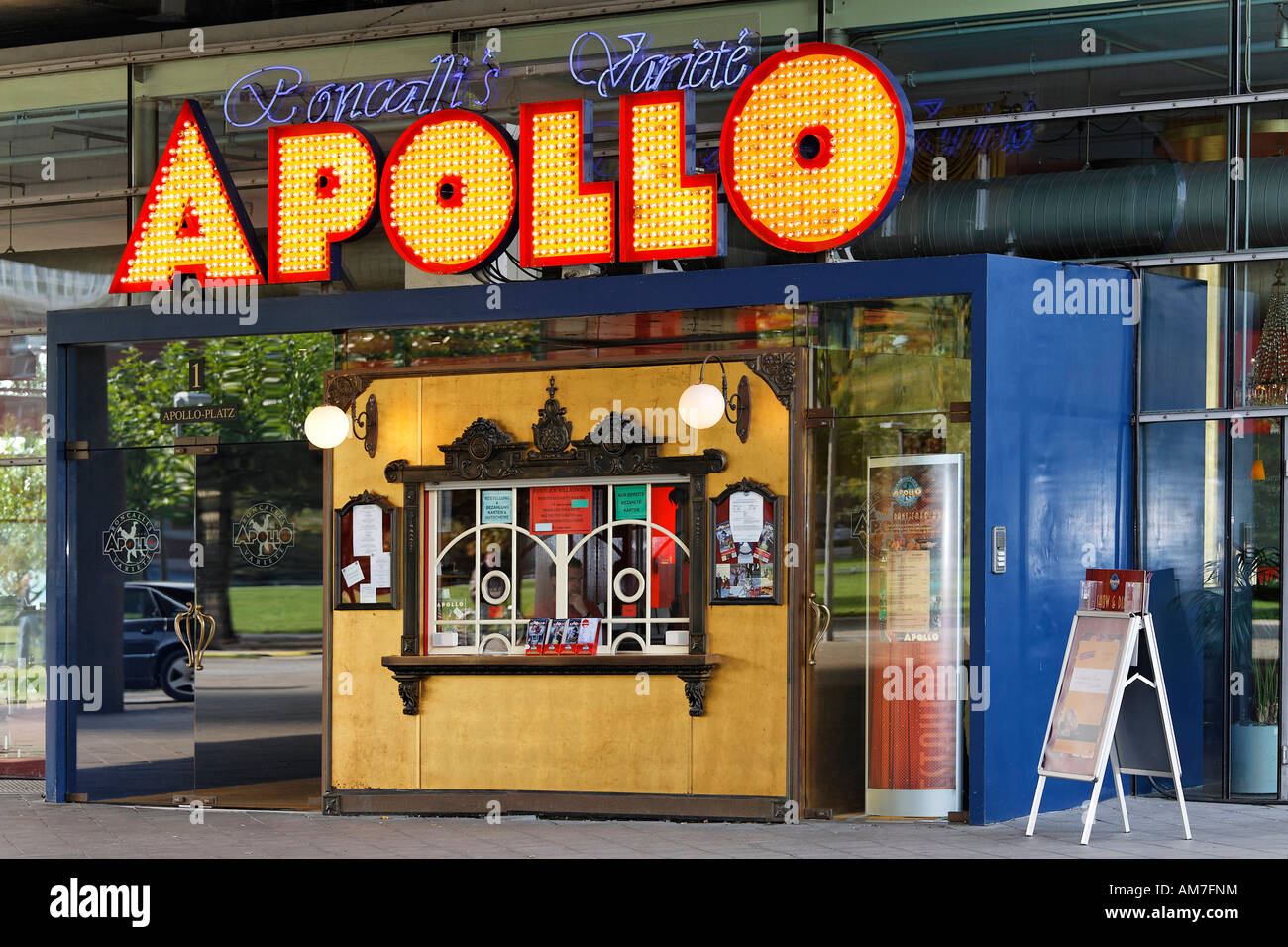 Théâtre des Variétés Apollo, Düsseldorf, NRW, Allemagne Banque D'Images