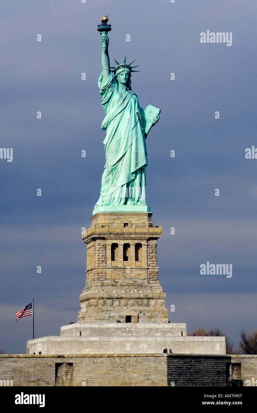 Materiaux De La Statue De La Liberte Statue de la liberté, New York City, USA Photo Stock - Alamy