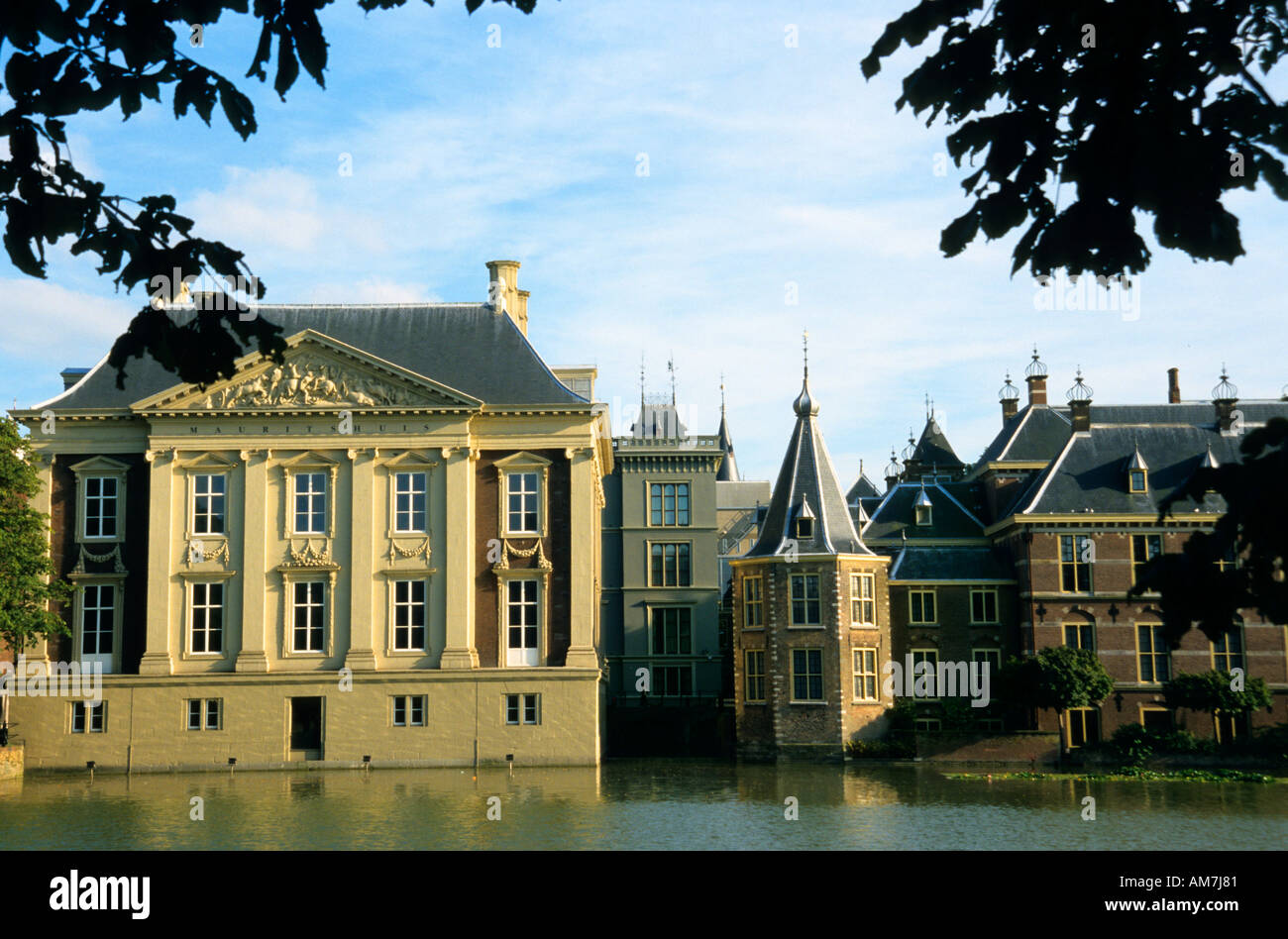 Le Parlement néerlandais à La Haye ( y compris la Ridderzaal (salle des Chevaliers), du Sénat et de la Chambre des représentants des Pays-Bas ) Banque D'Images