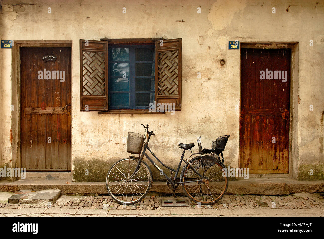Une location d'une maison en Chine Tongli Banque D'Images