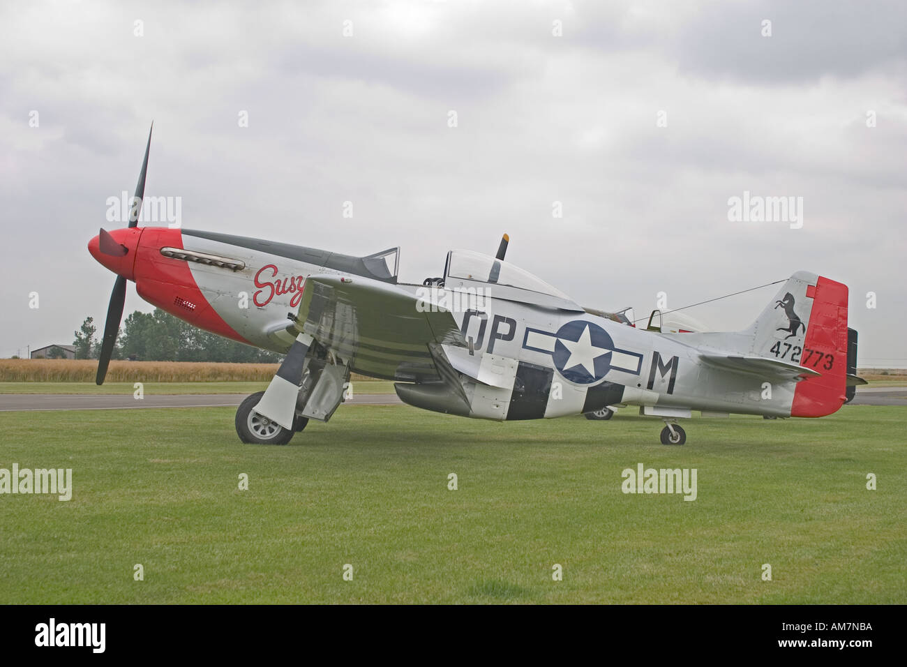 North American P 51 Mustang Banque D'Images