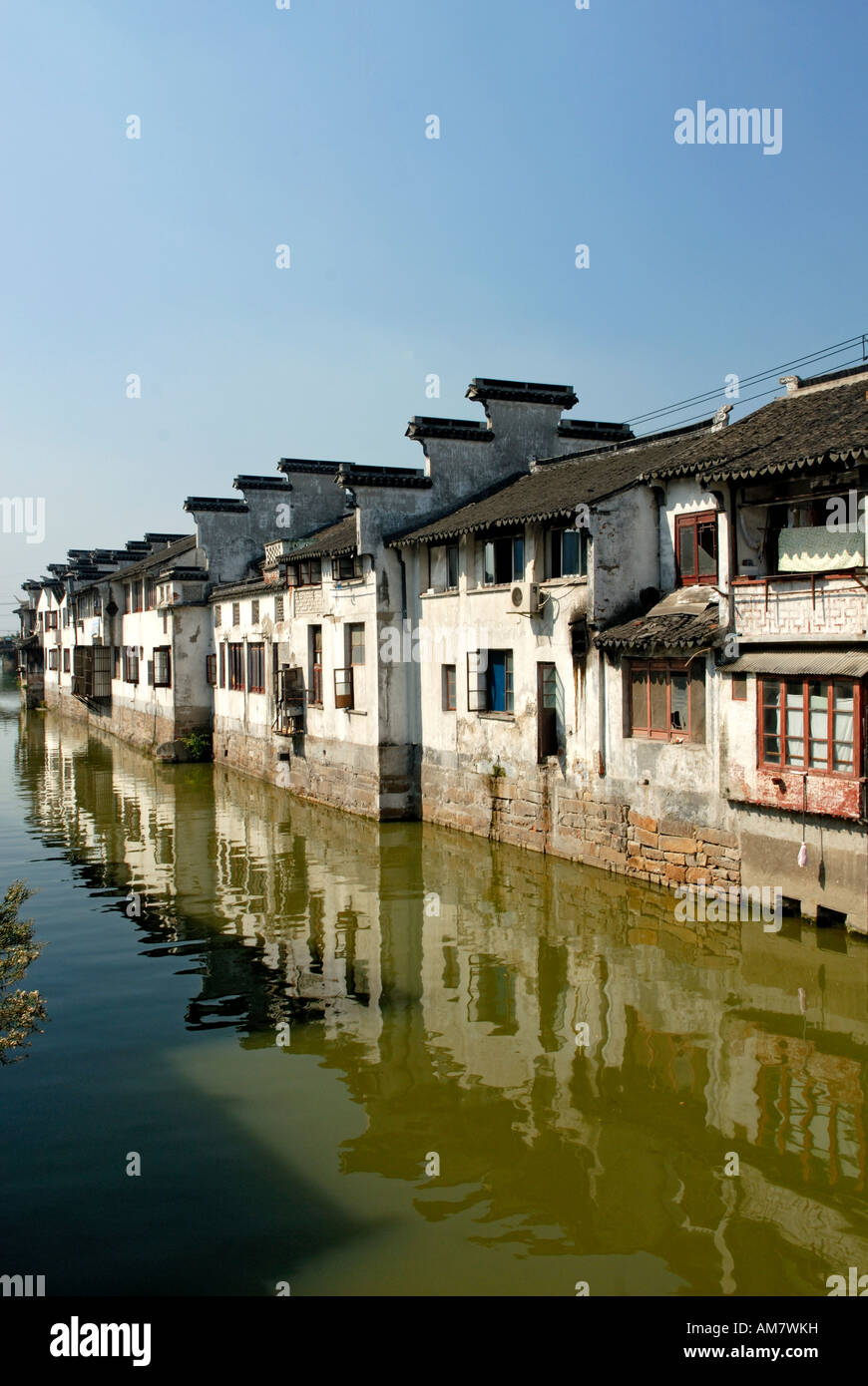 Suzhou Jiangsu Chine Canal Banque D'Images