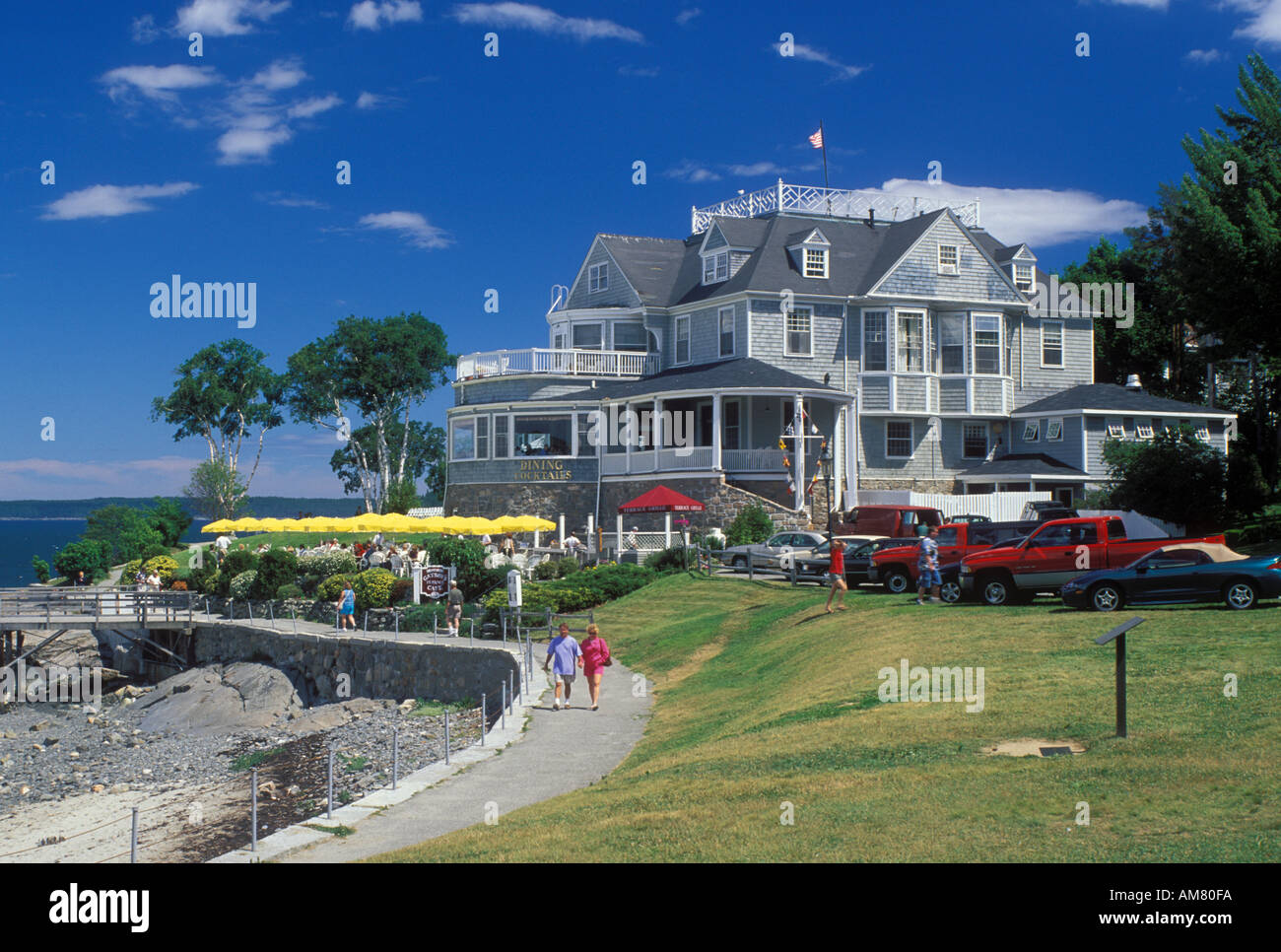 AJ19367, Bar Harbor, ME, Maine, Mount Desert Island Banque D'Images