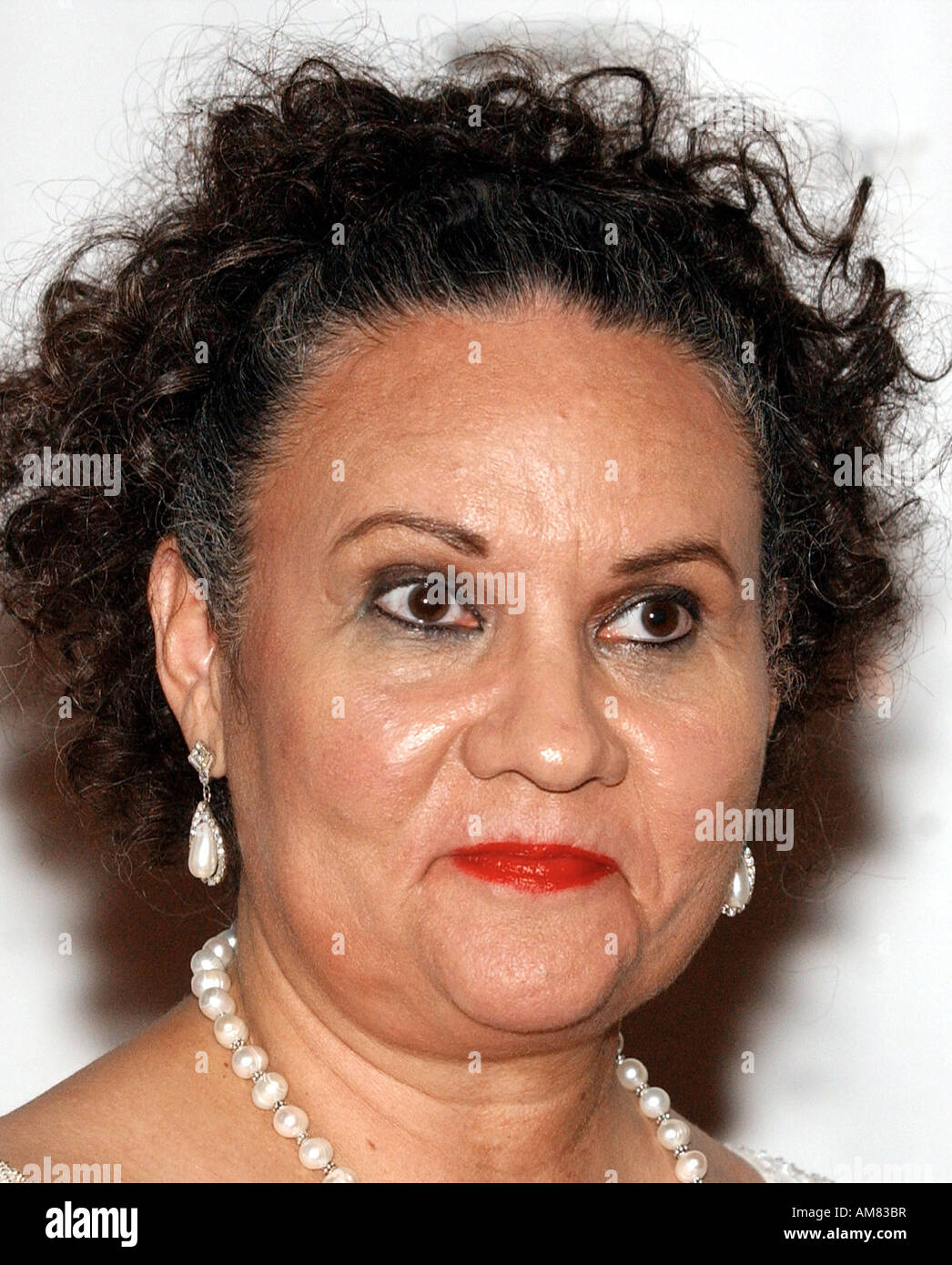 Honoree Denise Chavez de littérature se présenter aux photos avant la remise des Prix du patrimoine hispanique au Kennedy Center à Washington D Banque D'Images