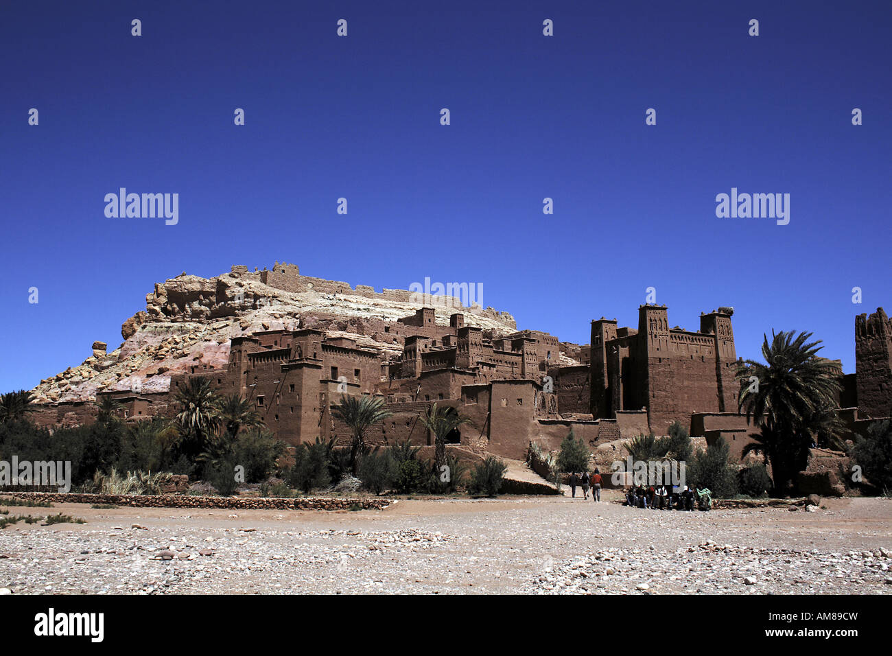 Site du patrimoine mondial de Ksar Ait Benhaddou, Maroc Banque D'Images