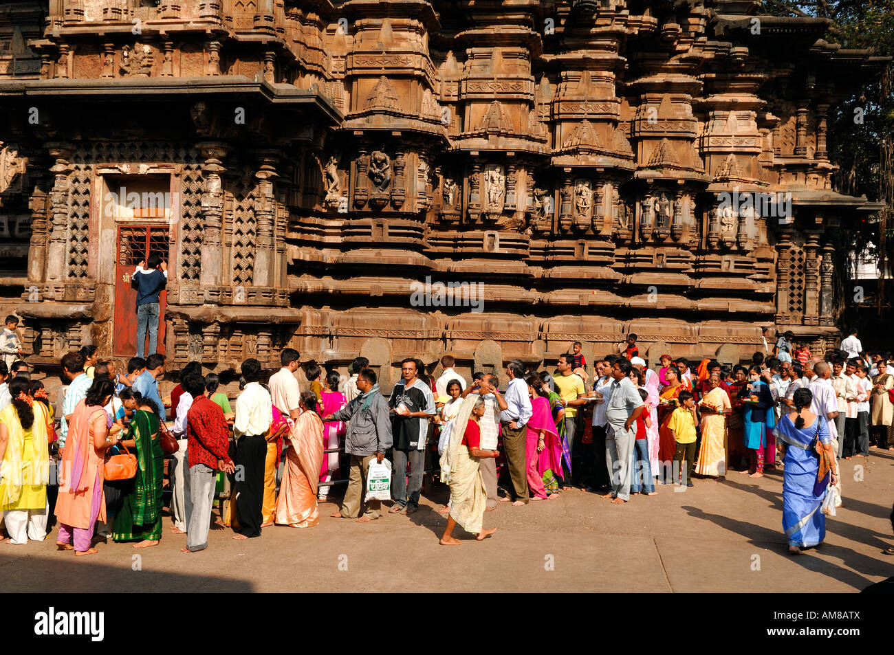 L'Inde, Maharashtra, Mumbai, Mahalaxmi temple Banque D'Images