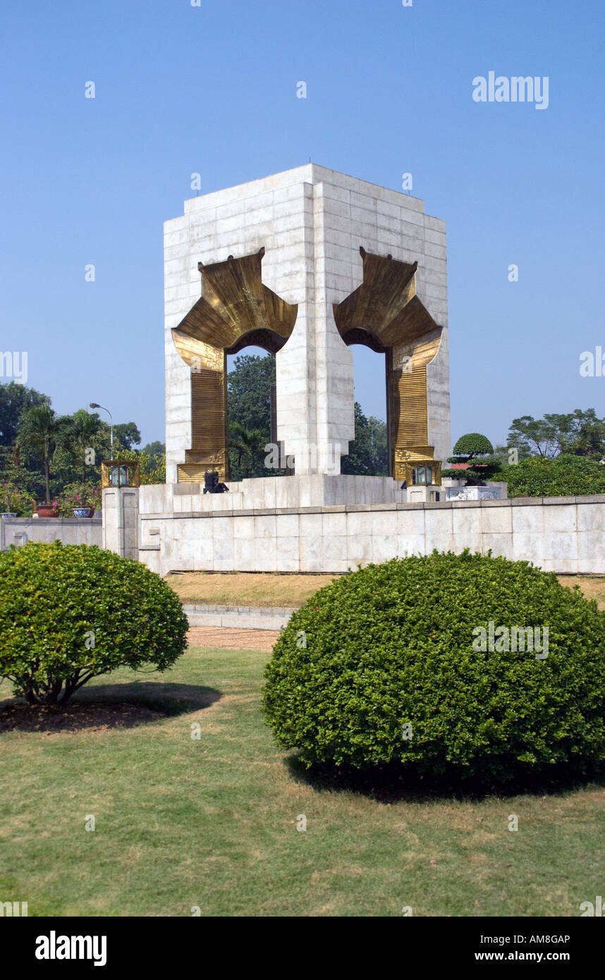 Monument du soldat inconnu d'Hanoï Banque D'Images