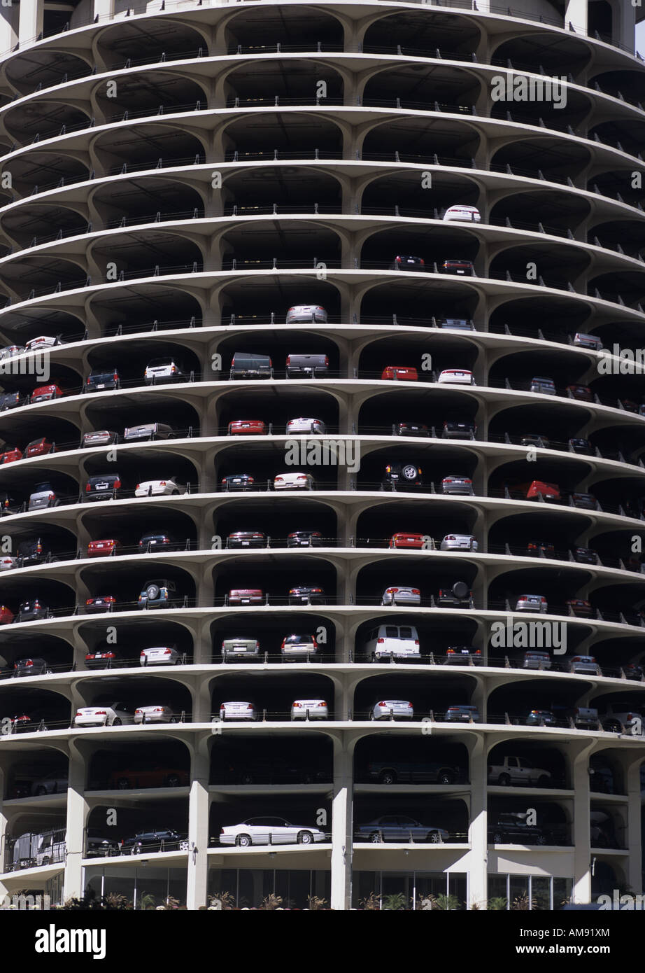 Géographie / voyages, USA, New York, Chicago, stationnement à 'MARINA', ville-Additional-Rights Clearance-Info-Not-Available Banque D'Images