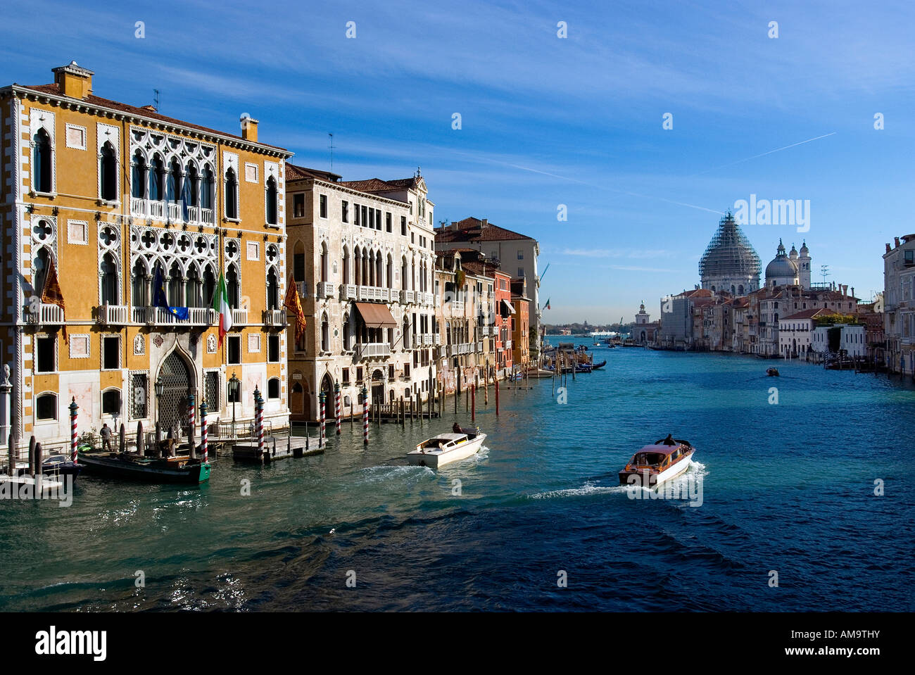 Palazzo Franchetti,Barbaro, Benzon-Foscolo,Pisini,Casina delle Rose, Chambre des roses,Grand Canal, Venise, Italie Banque D'Images