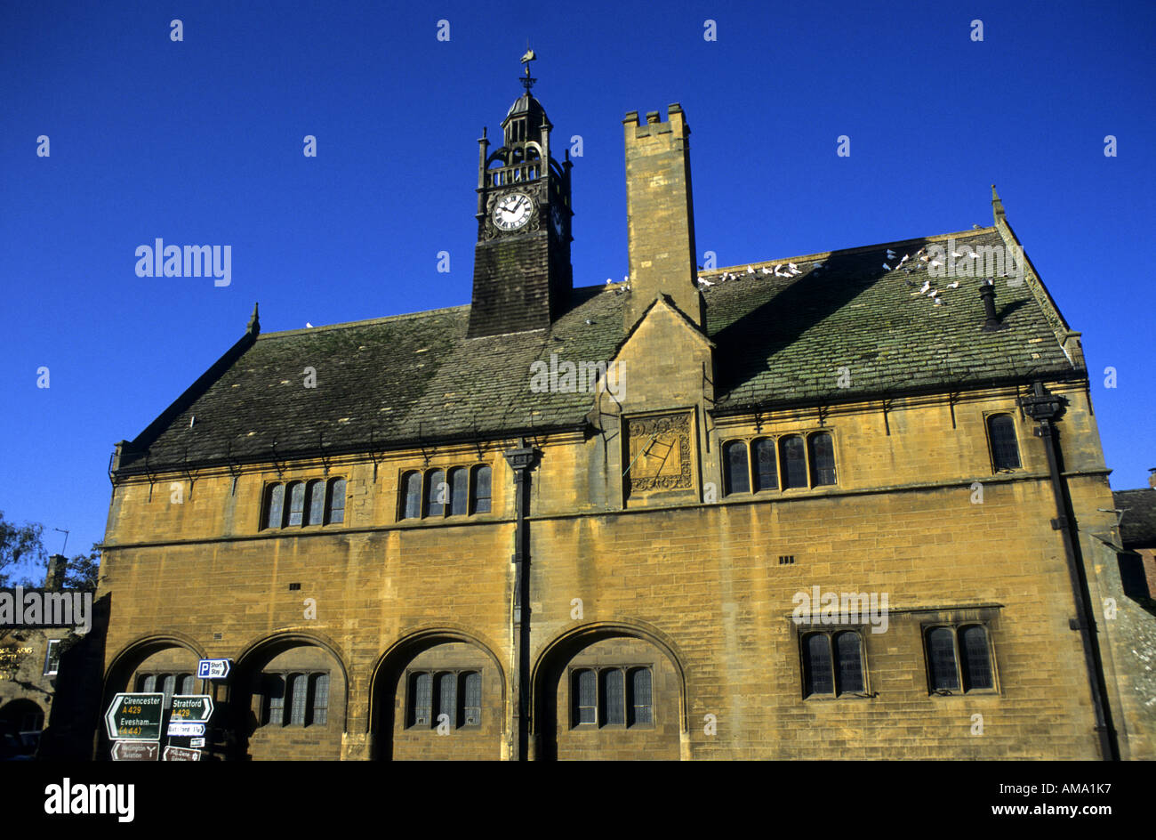 Le Redesdale Hall, Moreton-in-Marsh, Gloucestershire, England, UK Banque D'Images