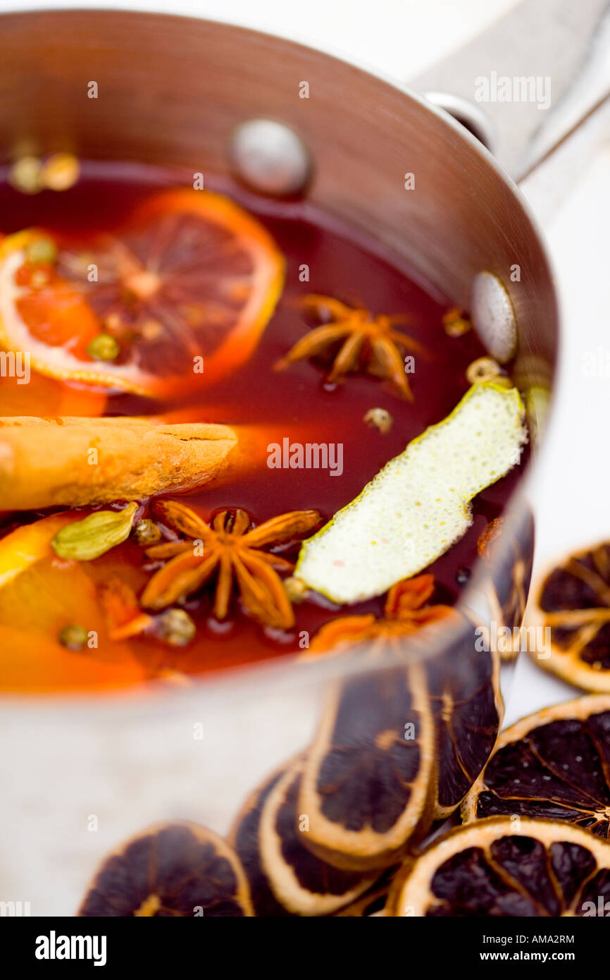 Vin chaud Banque D'Images