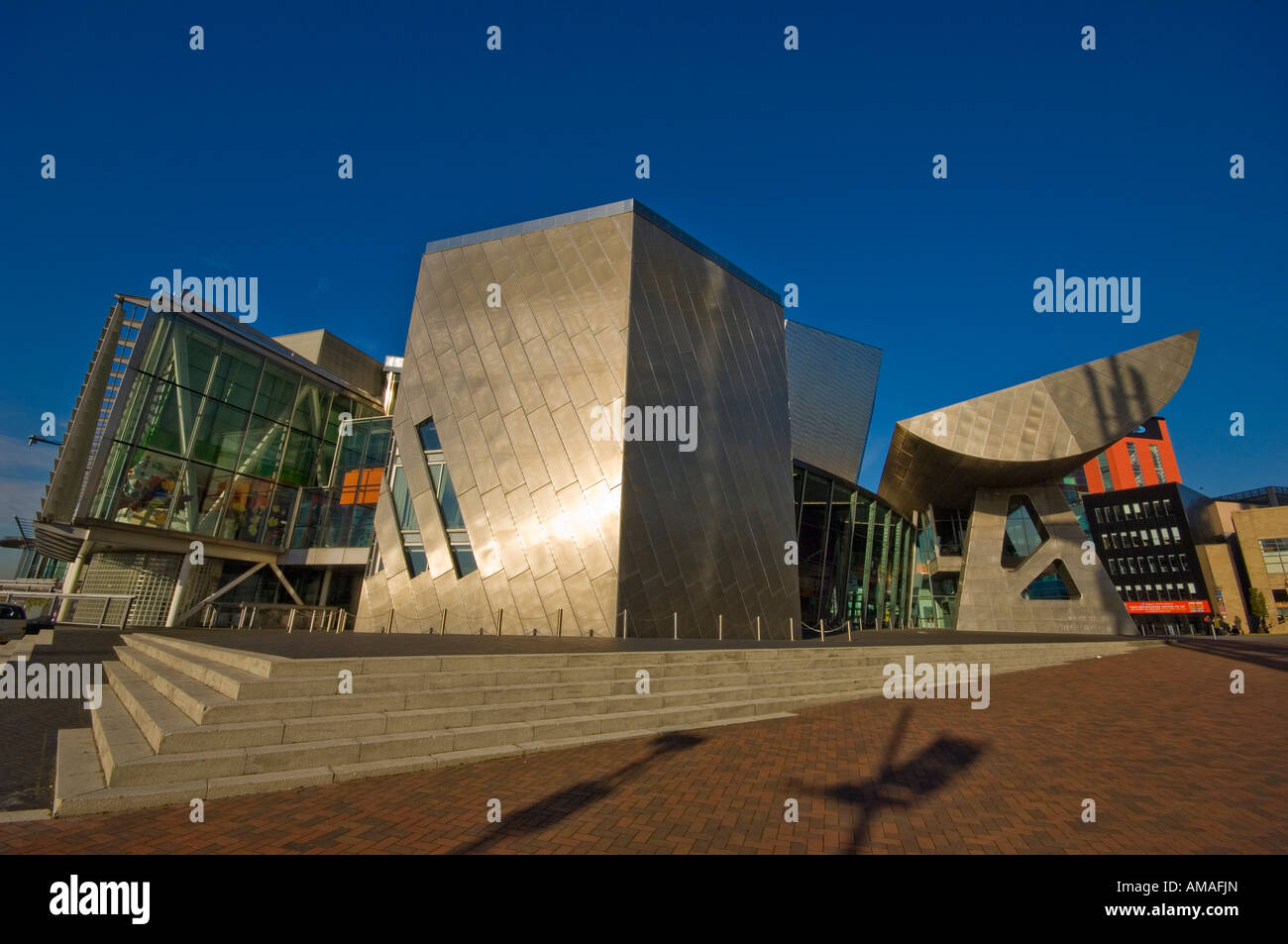 Lowry museum north Manchester Salford Quays Angleterre Angleterre europe Banque D'Images