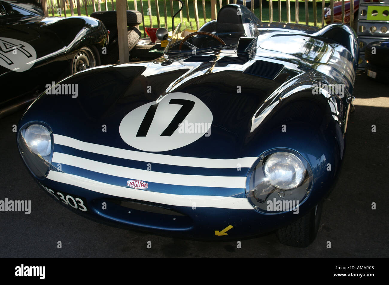 1956 Jaguar D type Banque D'Images
