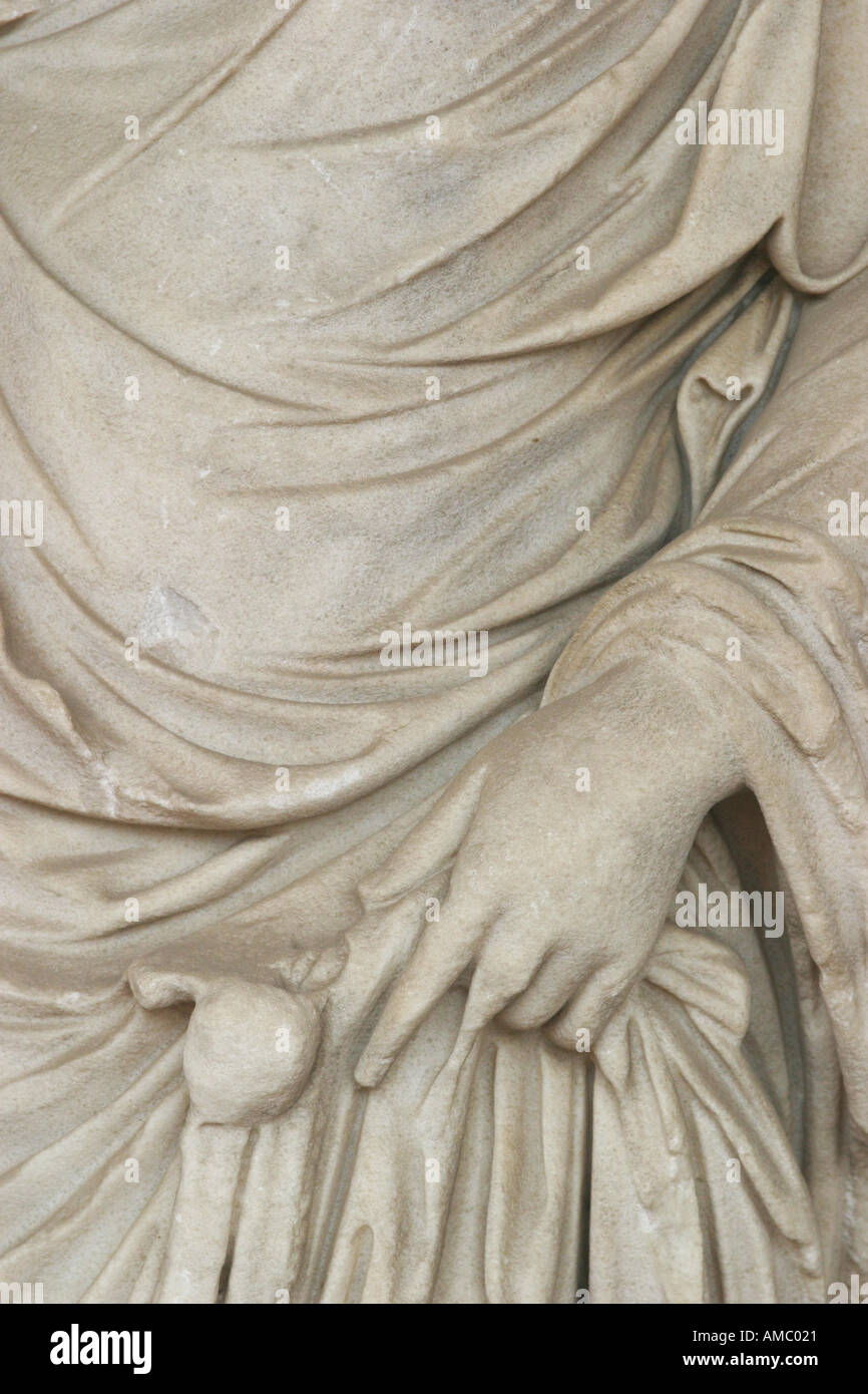 L'allégement de la Rome antique Figure de sculpture Banque D'Images