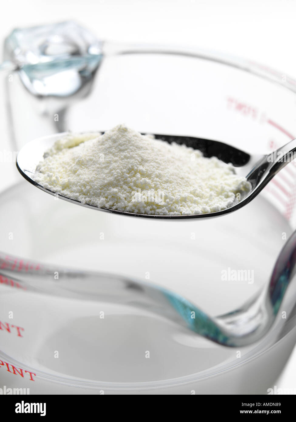 Lait en poudre Banque D'Images