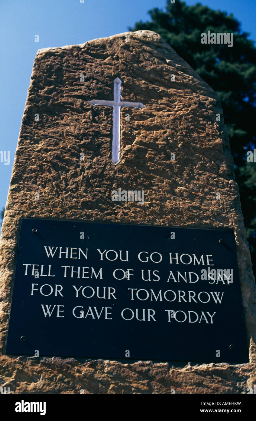 Seconde Guerre mondiale cimetière à Kohima, Nagaland, Inde Banque D'Images