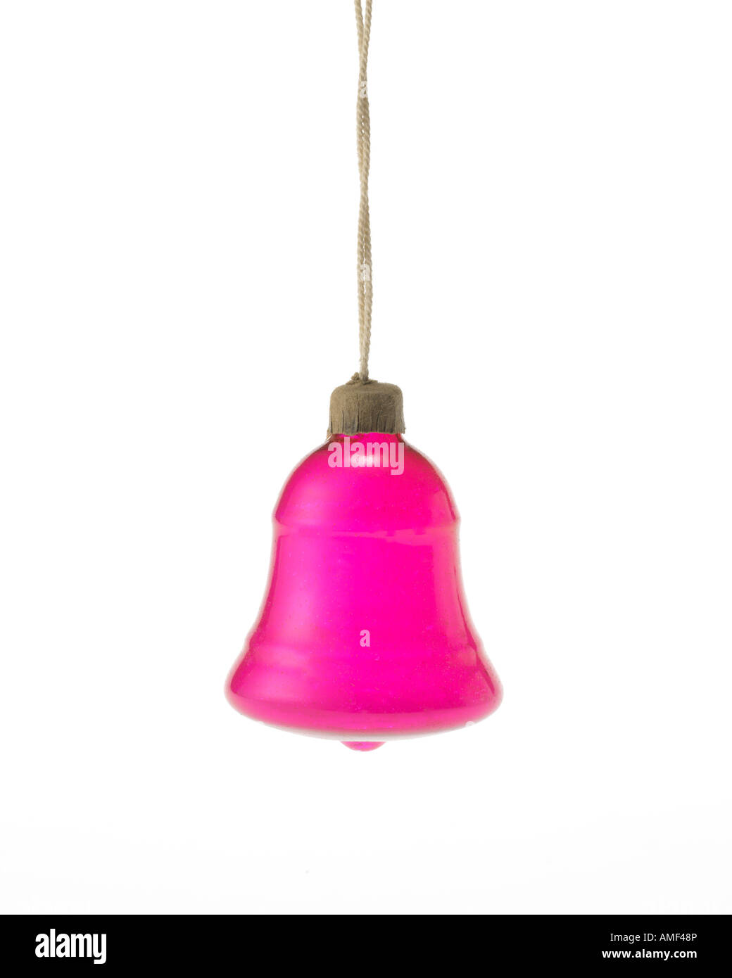 Christmas ornament hanging raccroché Banque D'Images